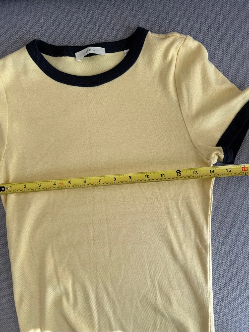 Doen Vivi Tee in Wild Honeysuckle Size M - Picture 6 of 14
